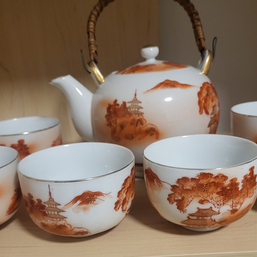 Kutani Tea Set